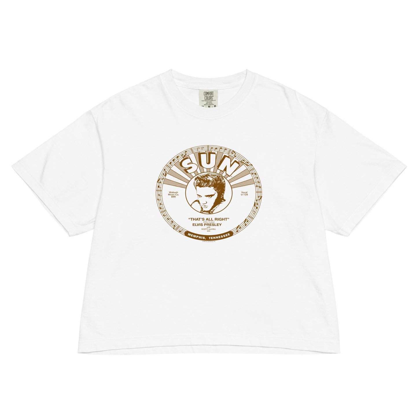 Vintage Elvis Boxy Women's T-Shirt