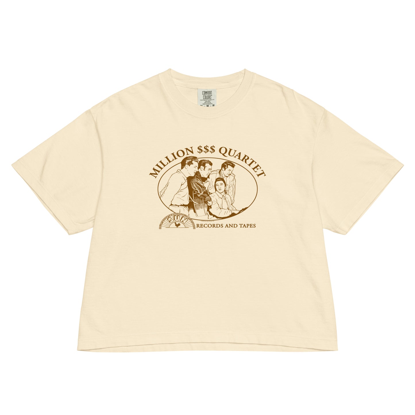 Vintage Million Dollar Quartet Boxy Women's T-Shirt