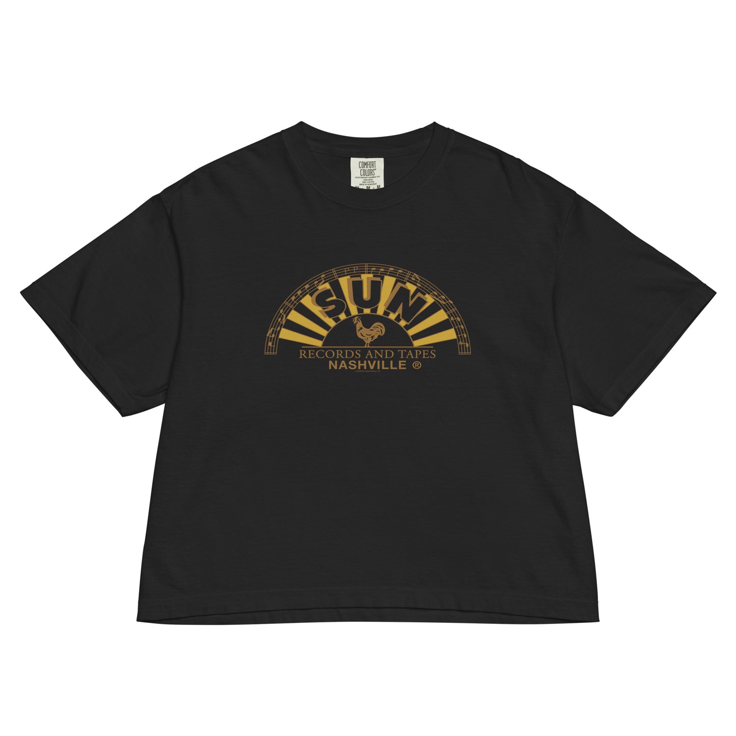 Sun Records Vintage Logo Boxy Women's T-Shirt