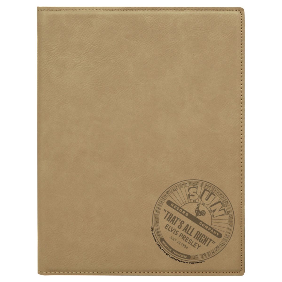 That's All Right Label Laser Engraved Journal