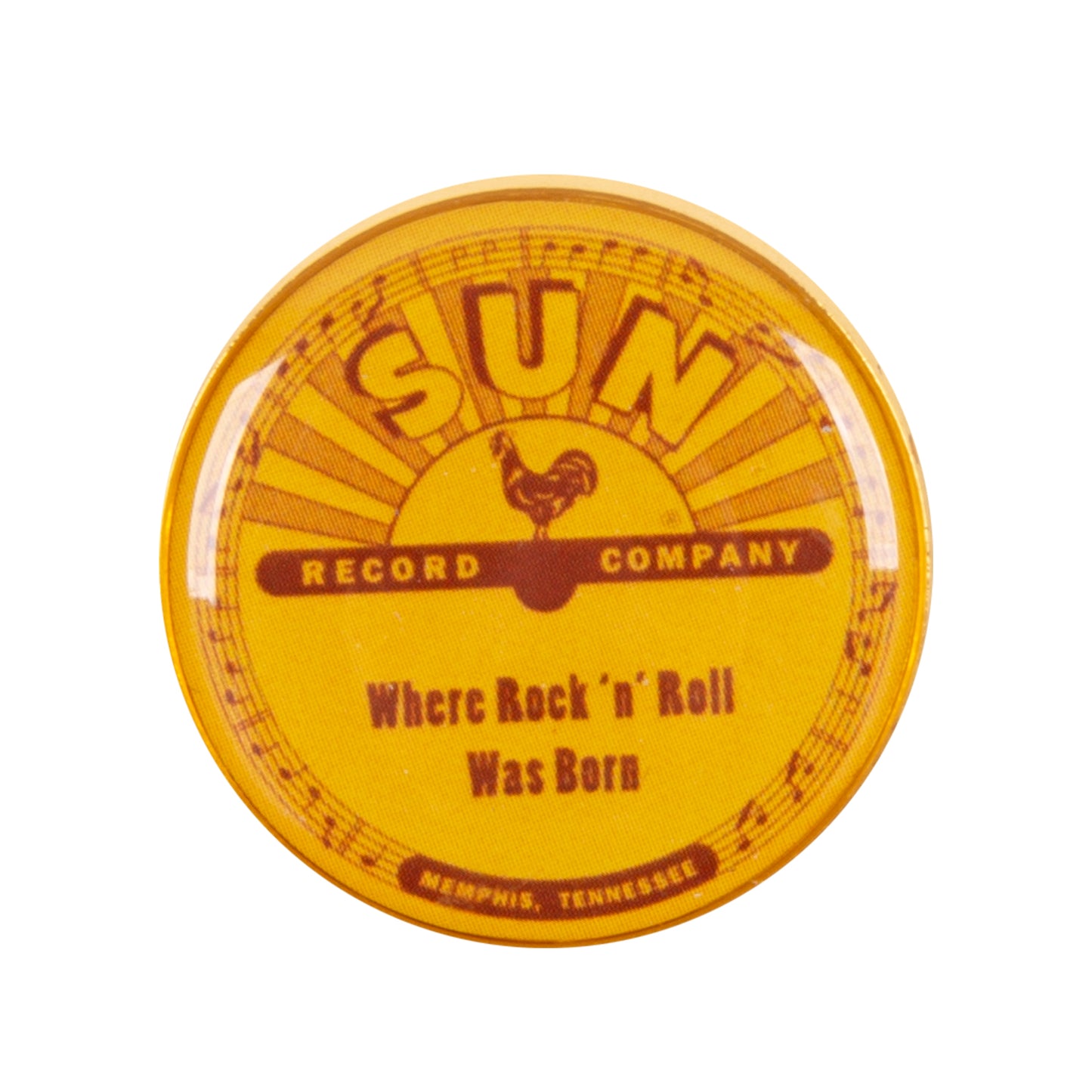 Sun Records "Where Rock N Roll Was Born" Pin