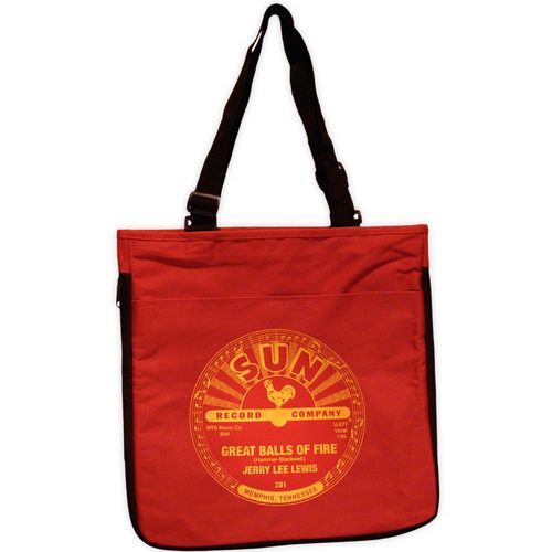 Jerry Lee Lewis Great Balls of Fire Tote Bag - Red