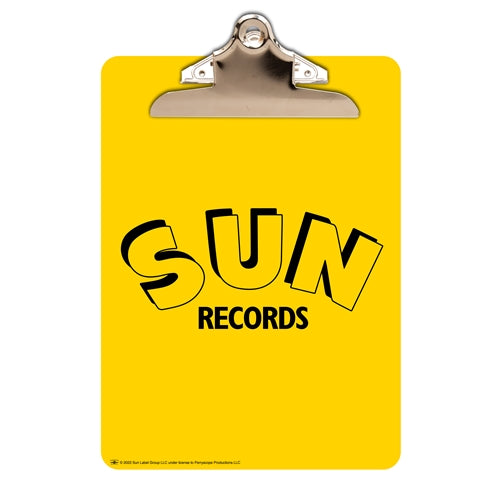 Sun Records Yellow Clipboard