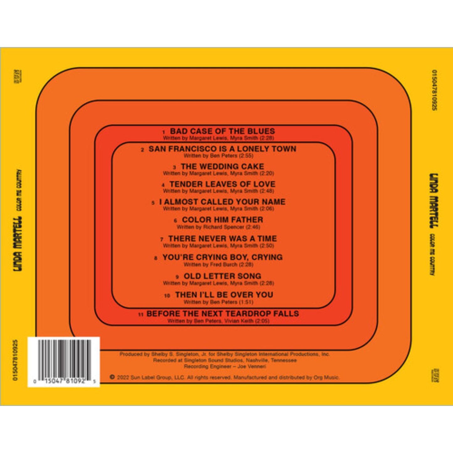 Color Me Country (Remastered 2022) CD