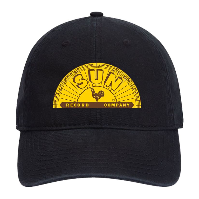 Sun Records Half Logo Black Cap