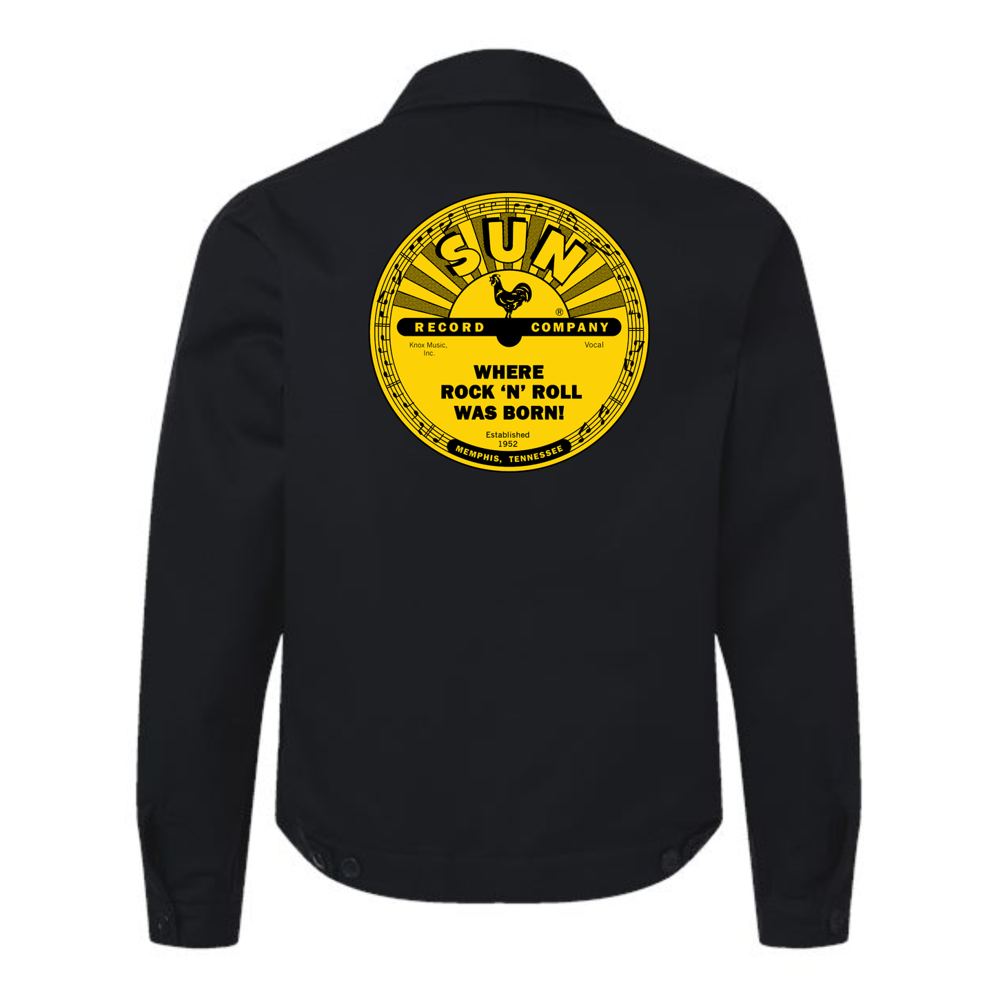 Where Rock n Roll Was Born Work Jacket