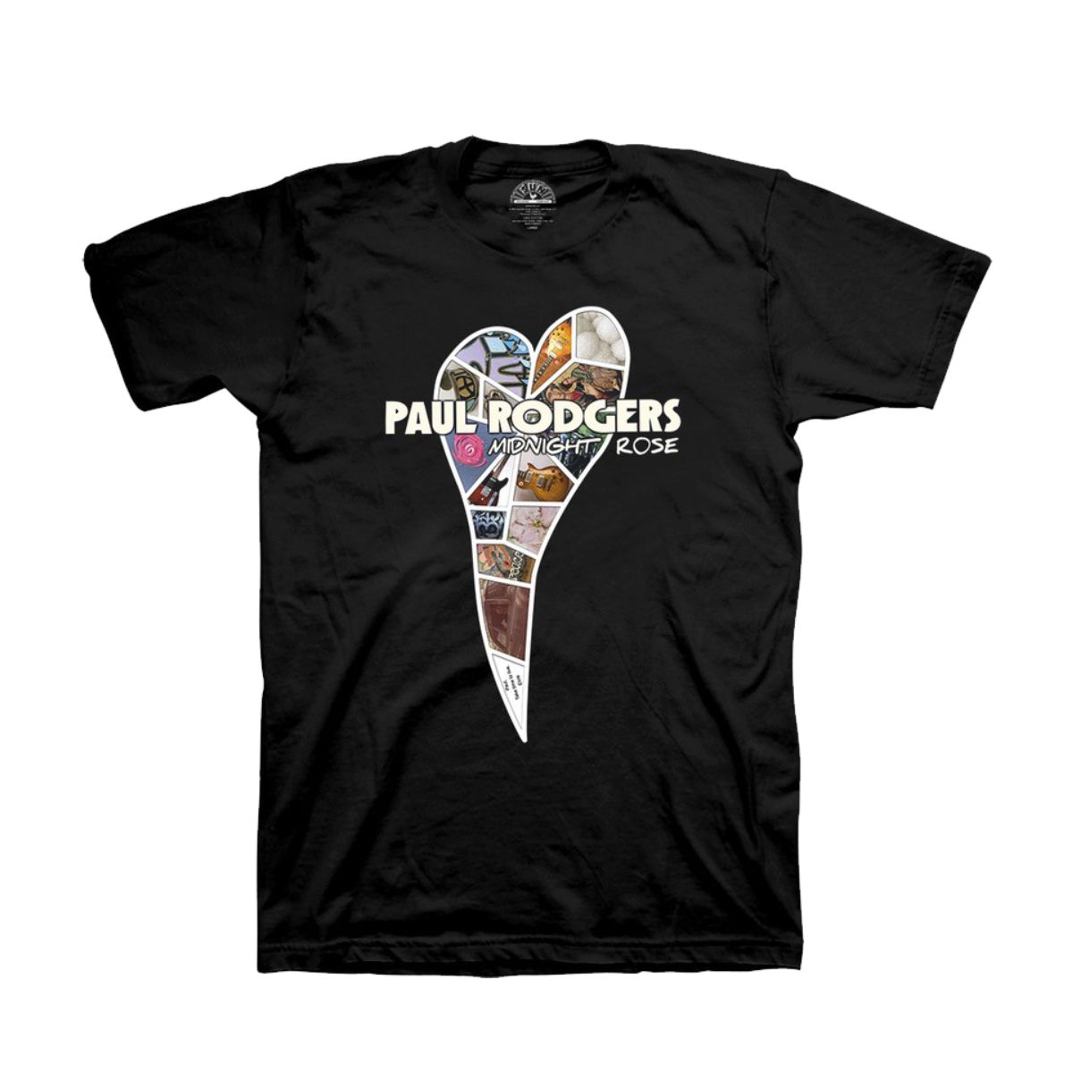 Midnight Rose Heart T-Shirt