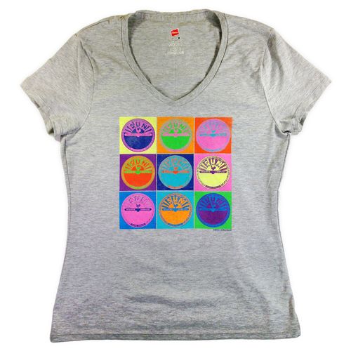 Sun Pop Art Ladies Tee