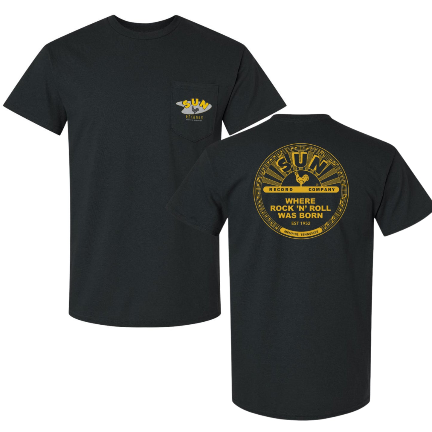Where Rock & Roll Was Born Pocket T-Shirt