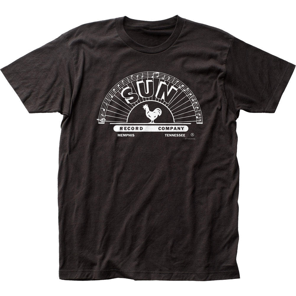 Sun Records B&W Half Logo T-Shirt