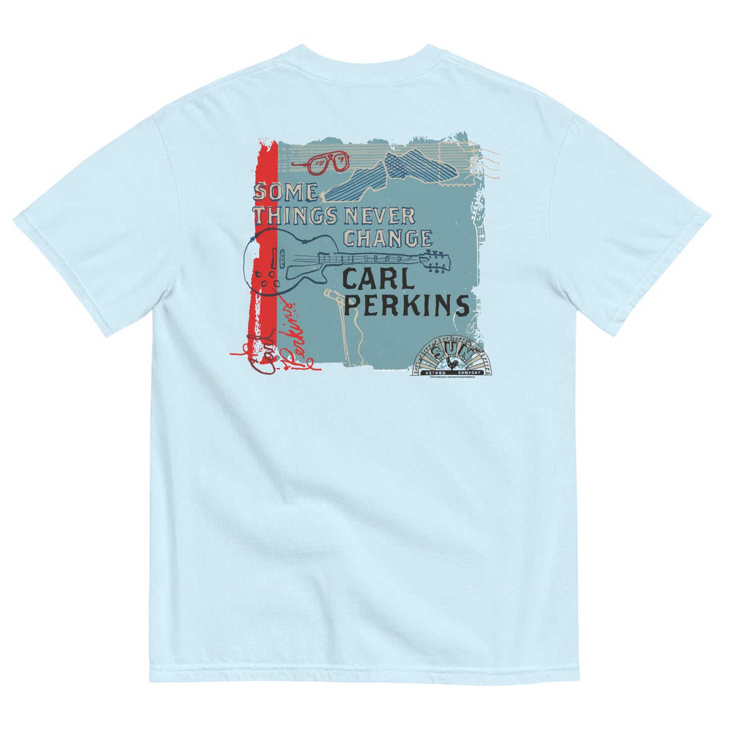 Carl Perkins Some Things Never Change Double Sided T-Shirt