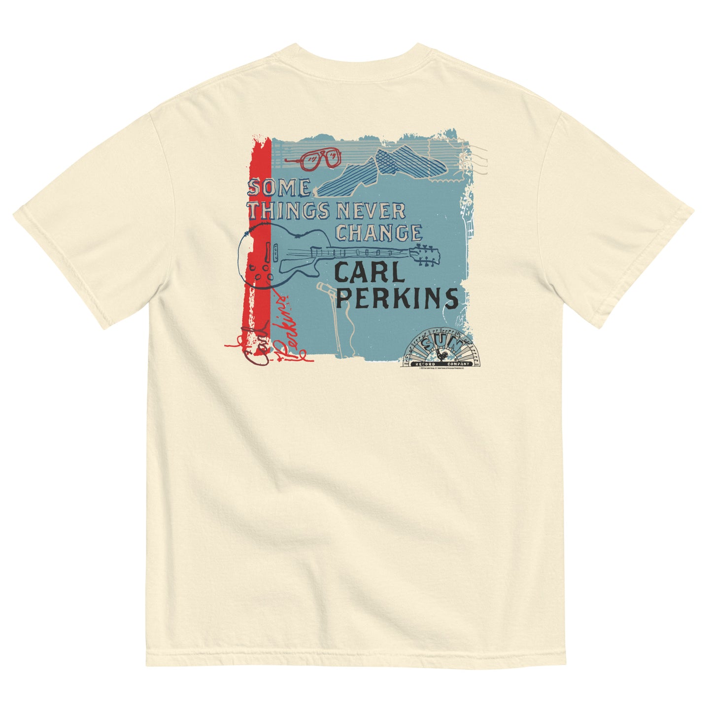 Carl Perkins Some Things Never Change Double Sided T-Shirt