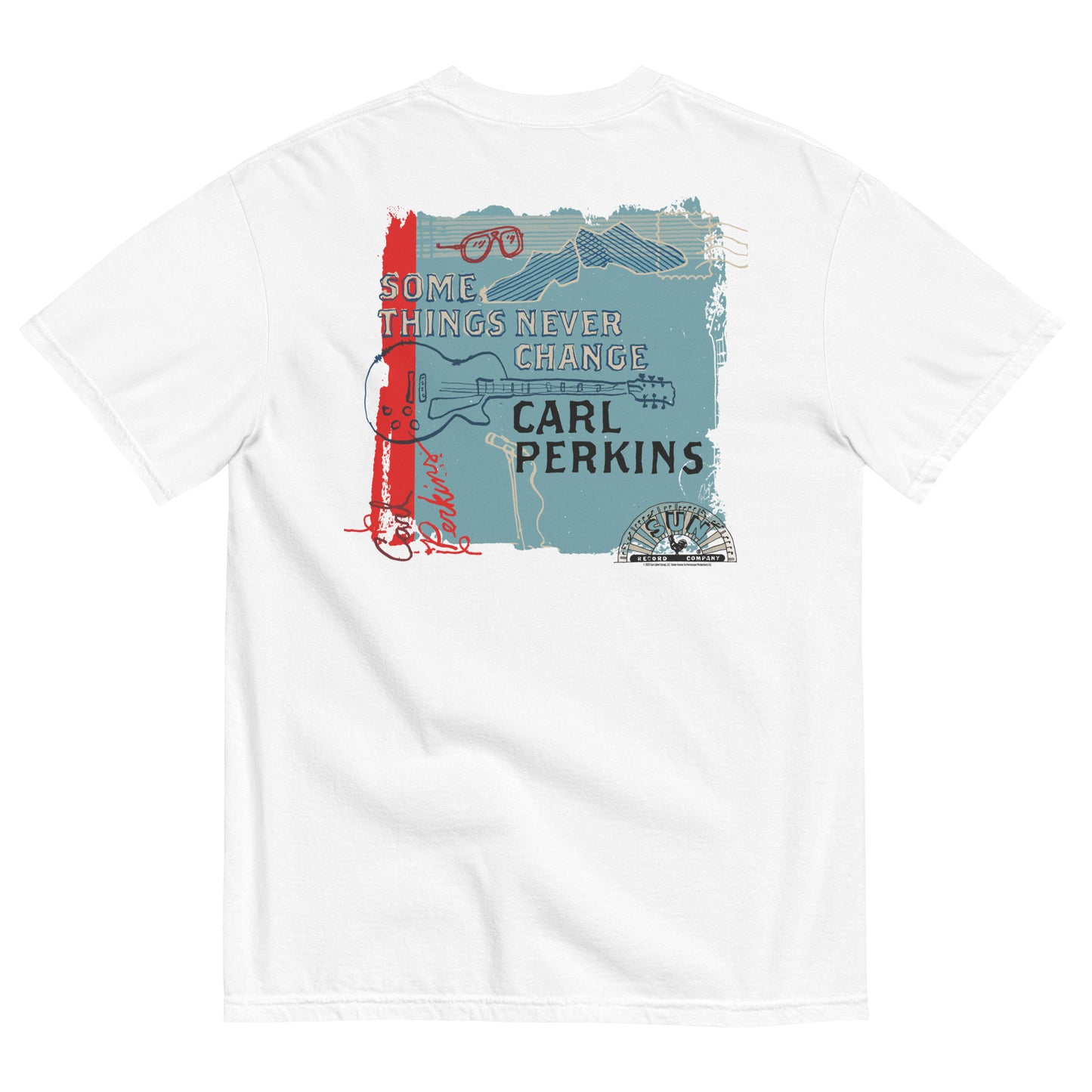 Carl Perkins Some Things Never Change Double Sided T-Shirt
