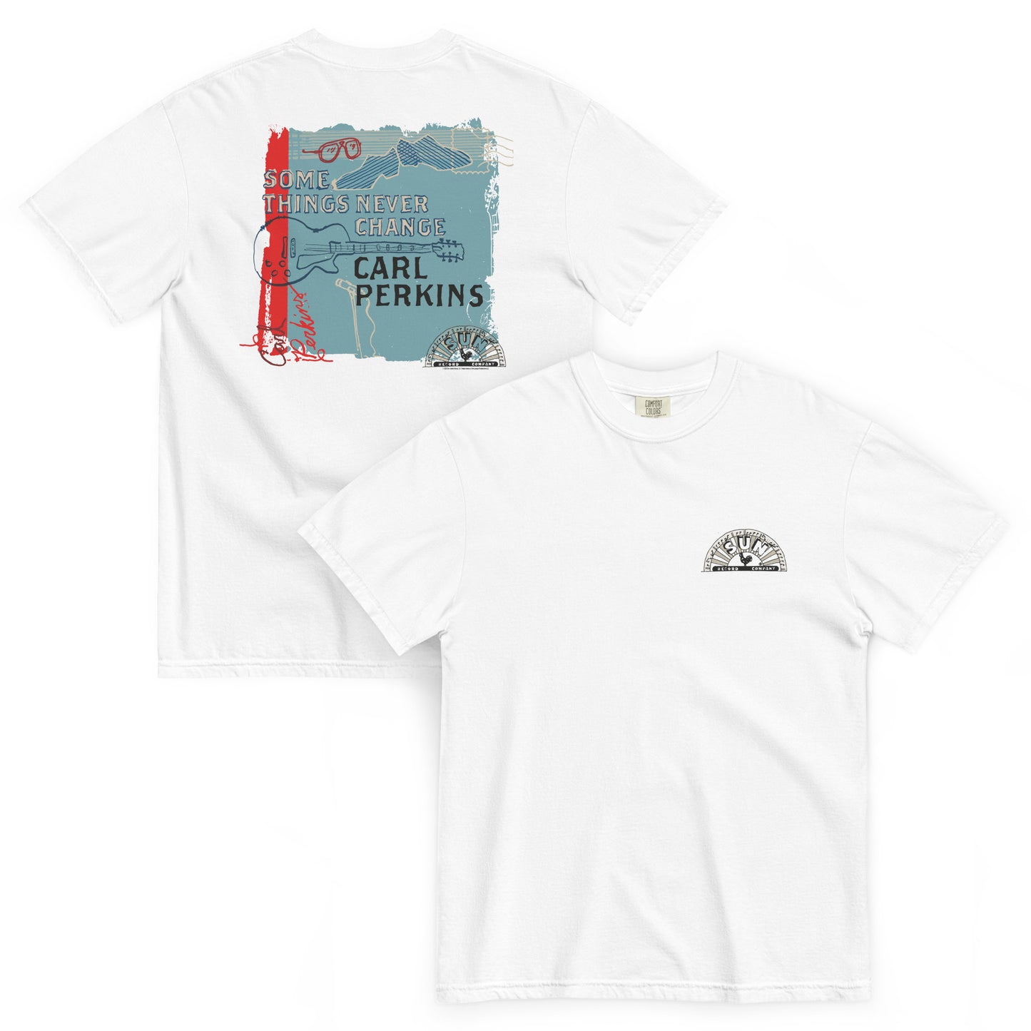 Carl Perkins Some Things Never Change Double Sided T-Shirt