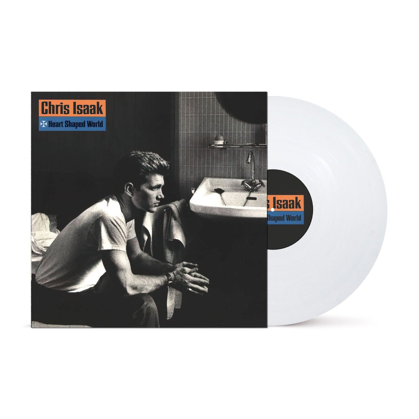 Chris Isaak Heart Shaped World 180g White Vinyl LP