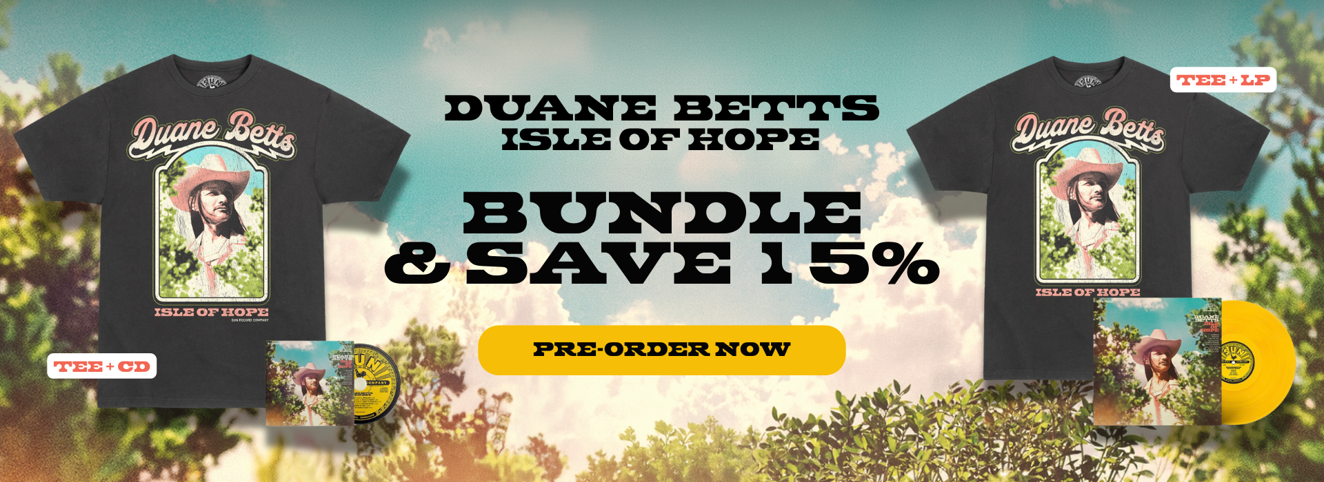 Duane Betts Isle of Hope. Bundle and Save 15%. Pre-order Now. 