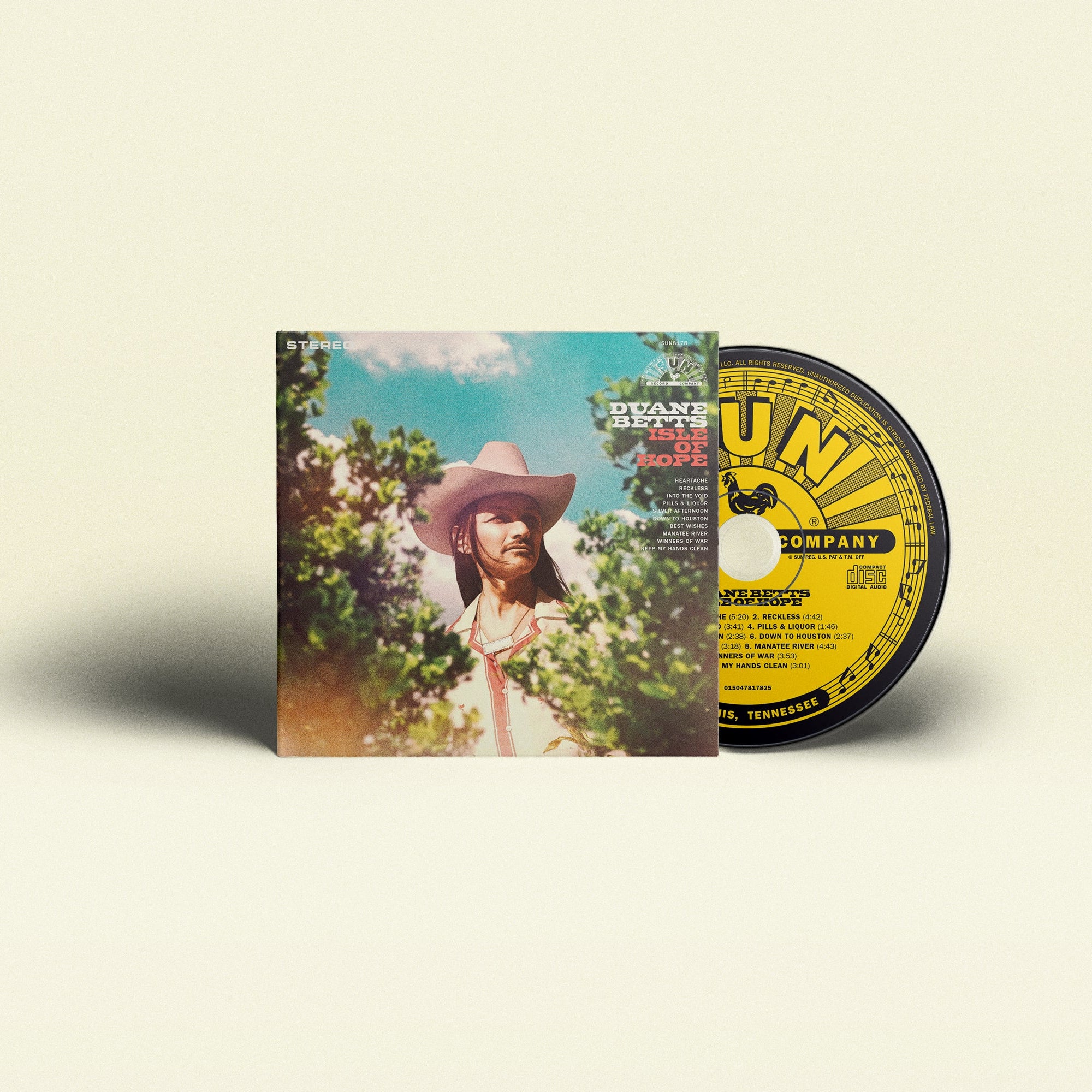 Duane Betts - Isle Of Hope CD – Sun Records
