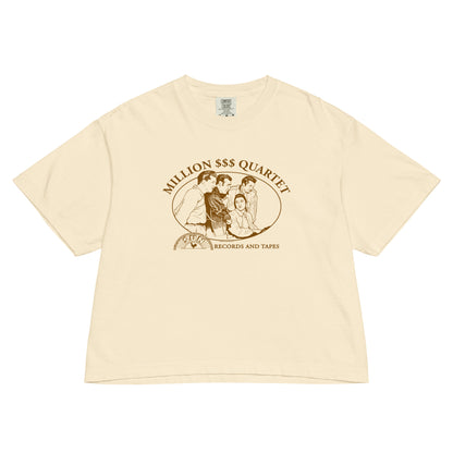 Vintage Million Dollar Quartet Boxy Women's T-Shirt