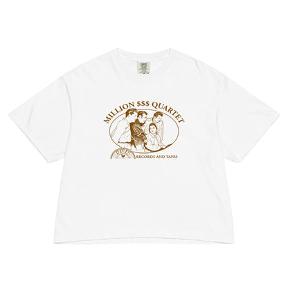 Vintage Million Dollar Quartet Boxy Women's T-Shirt