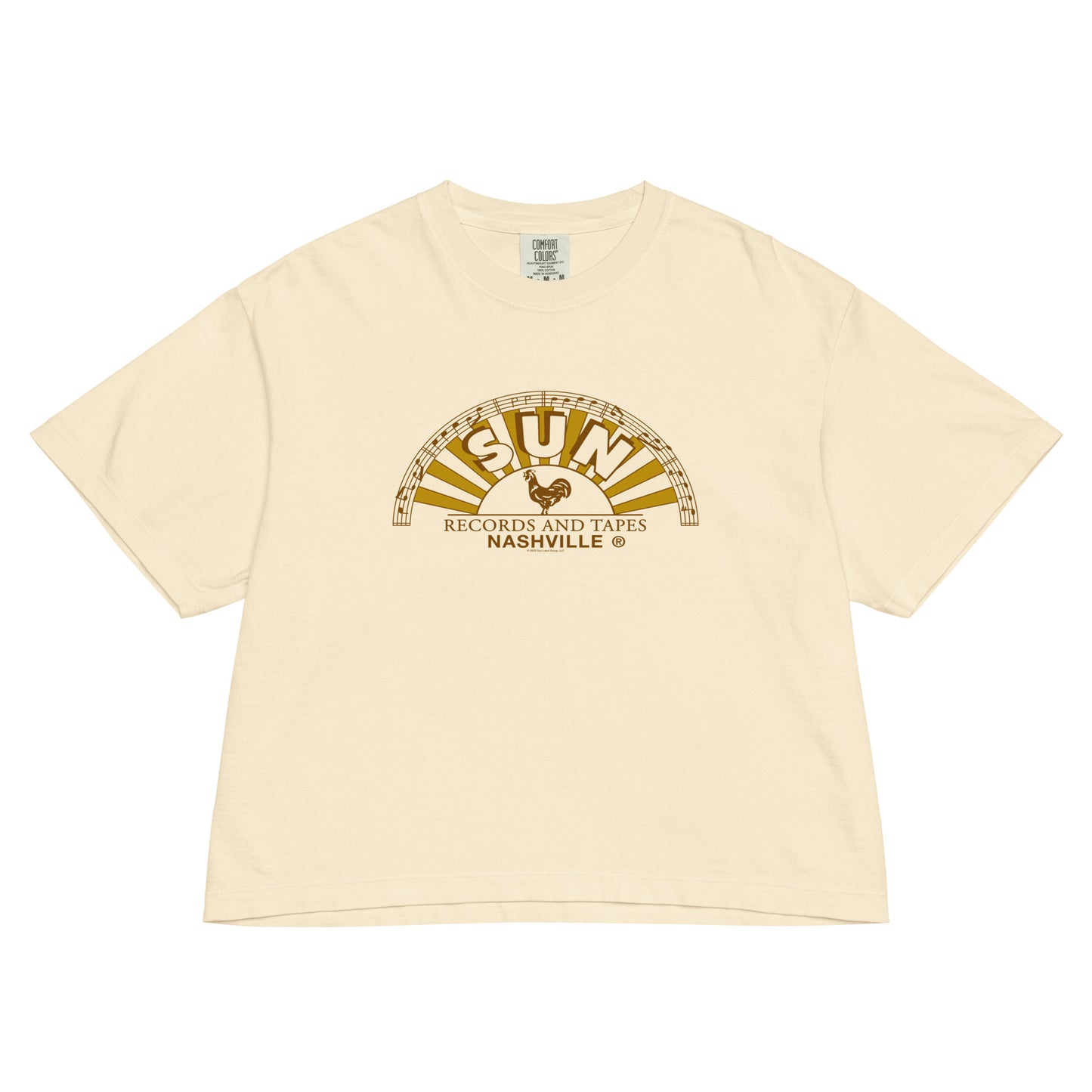 Sun Records Vintage Logo Boxy Women's T-Shirt