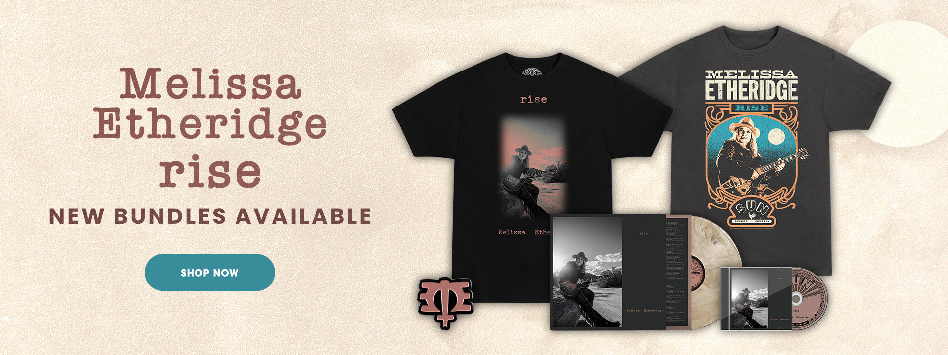 Melissa Etheridge Rise New Bundles Available Shop Now