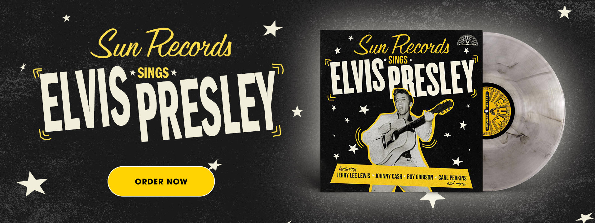 Sun Records sings Elvis Presley. Order now.