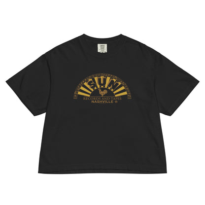 Sun Records Vintage Logo Boxy Women's T-Shirt