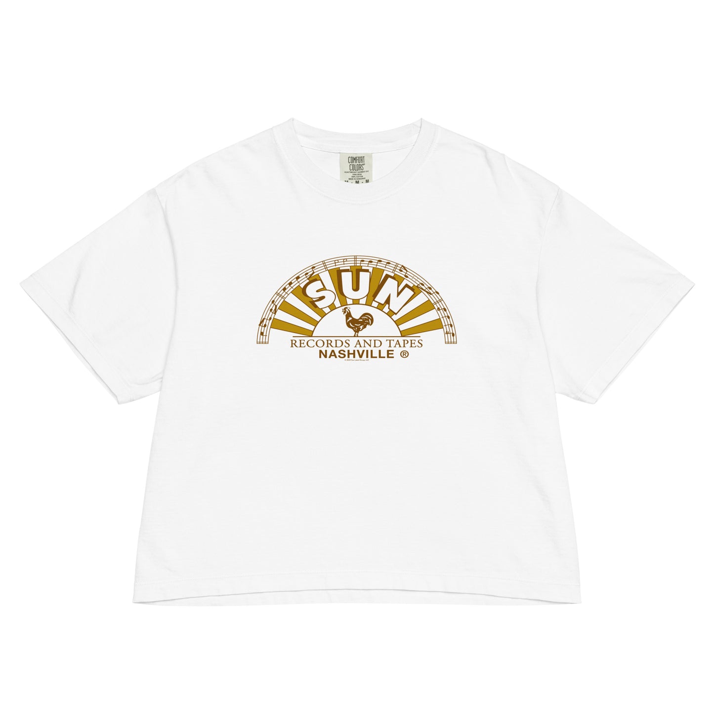 Sun Records Vintage Logo Boxy Women's T-Shirt