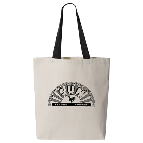 Sun Records Sunrise Canvas Tote Bag