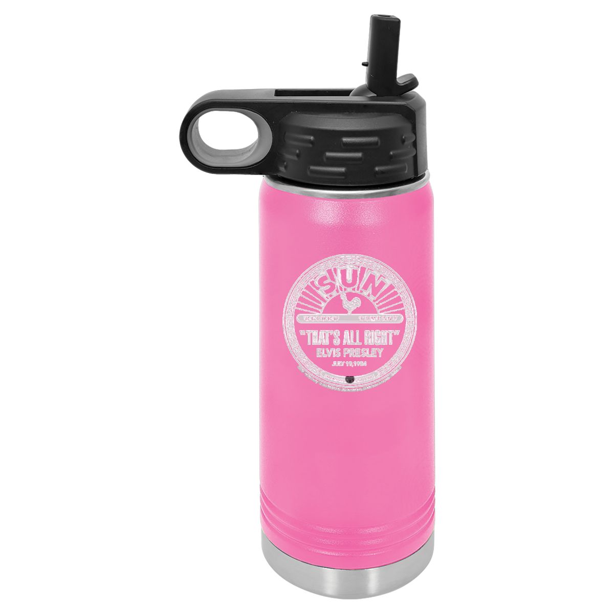 That's All Right Label Laser Engraved Polar Camel Water Bottle