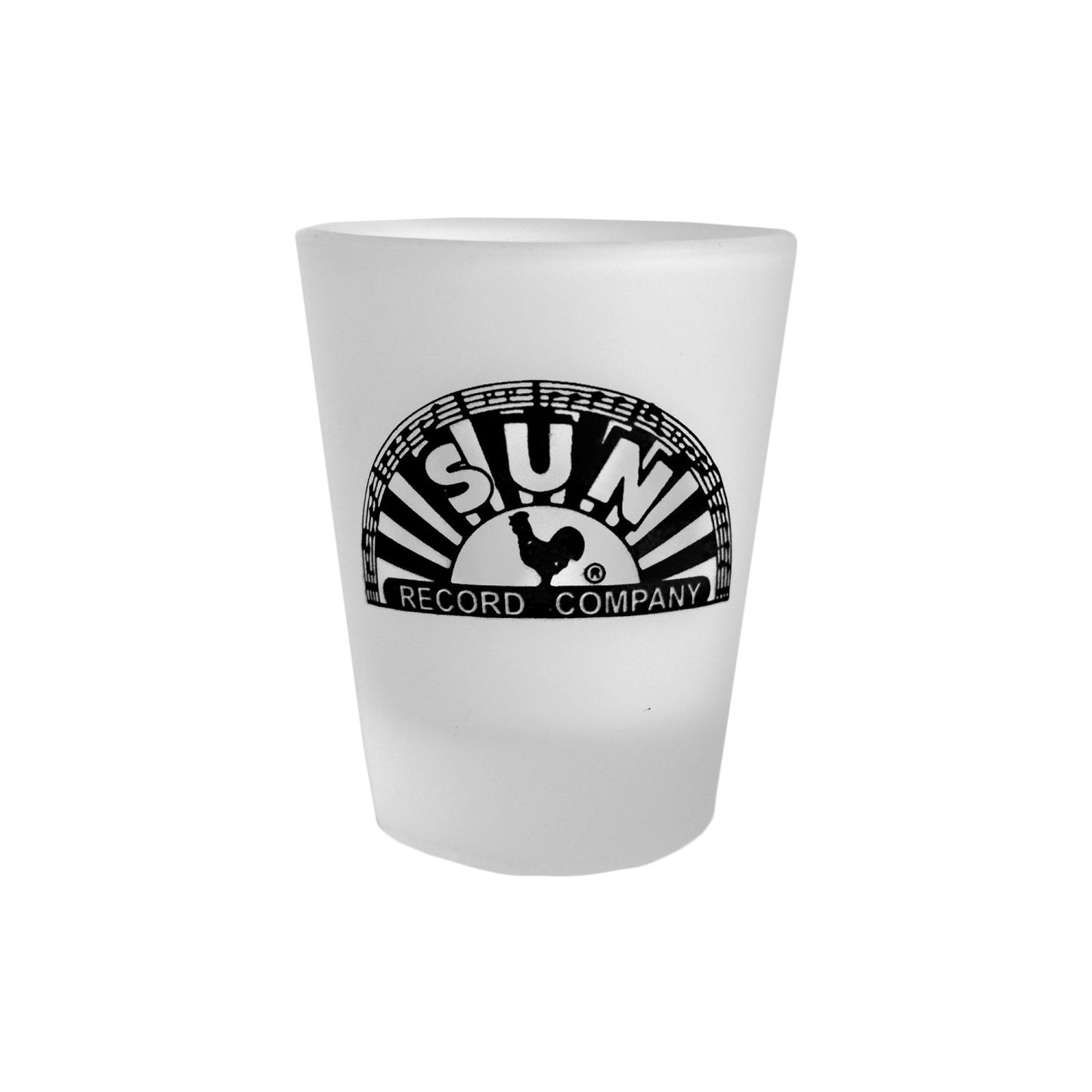 Sun Half Logo Shot Glass - Frost