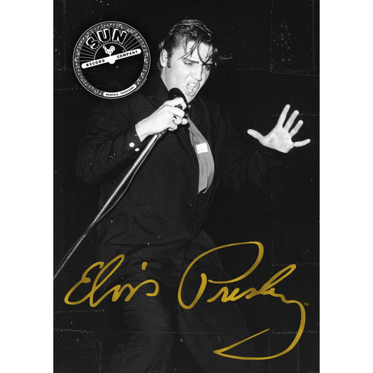 Elvis Live Signature Postcard