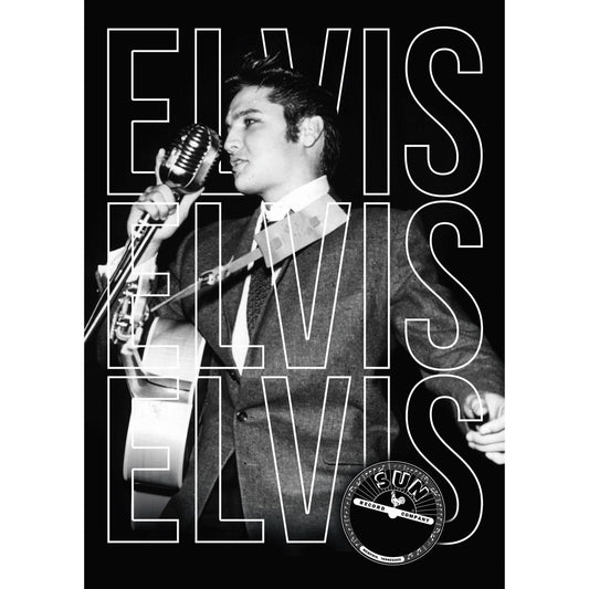 Elvis Live Portrait Postcard