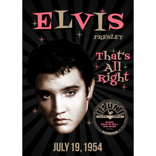 Elvis That's All Right Postcard