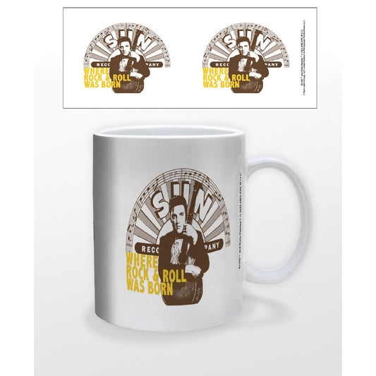 Sun Records - Elvis-Where Rock & Roll Was Born Mug