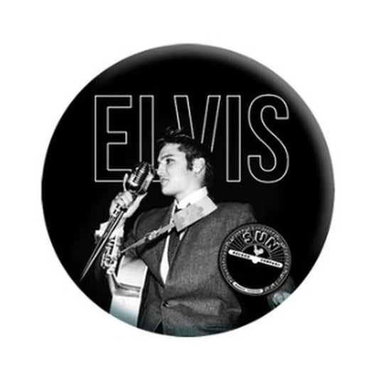 Elvis Presley Sun Records Solo Button