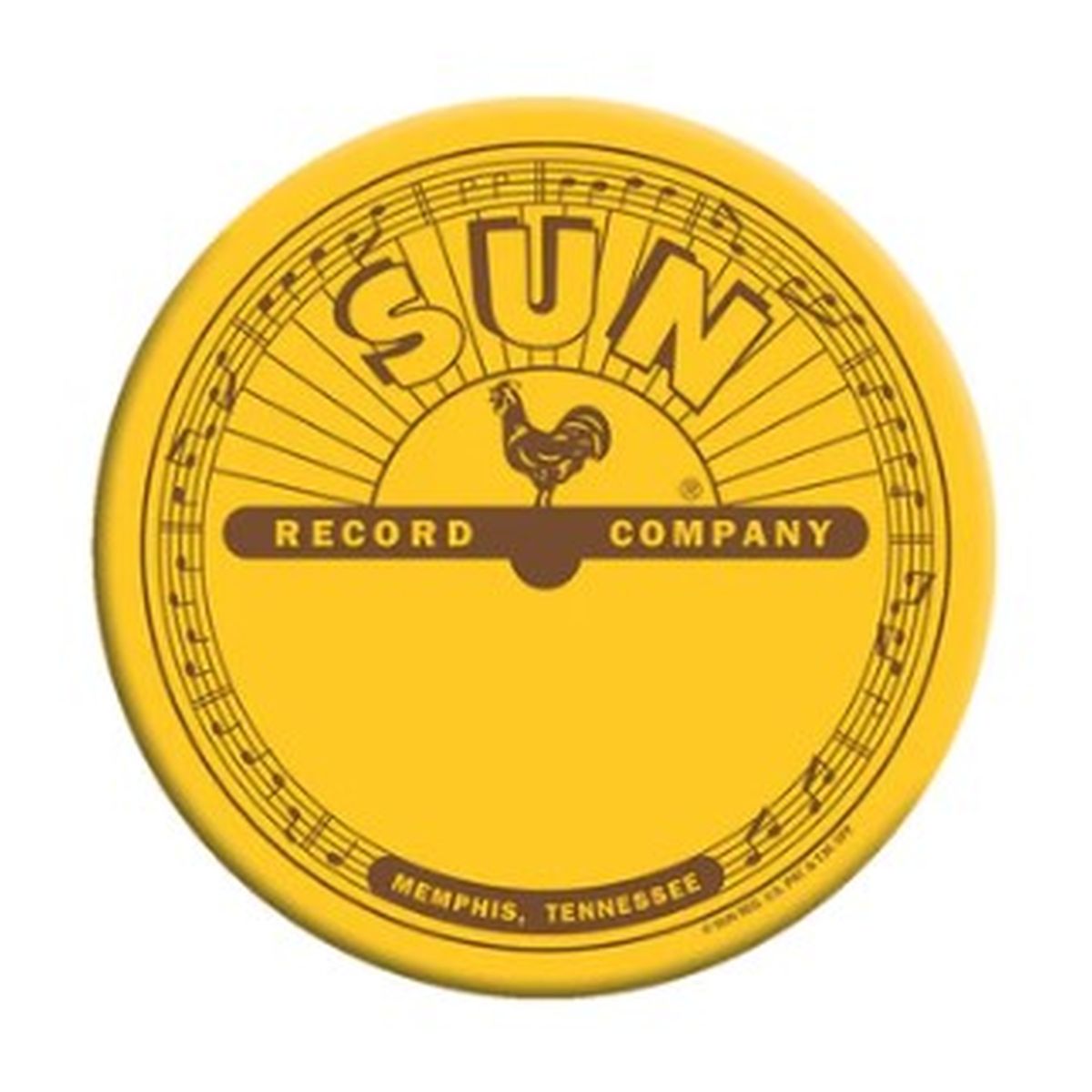 Sun Records Traditional 3" Magnet