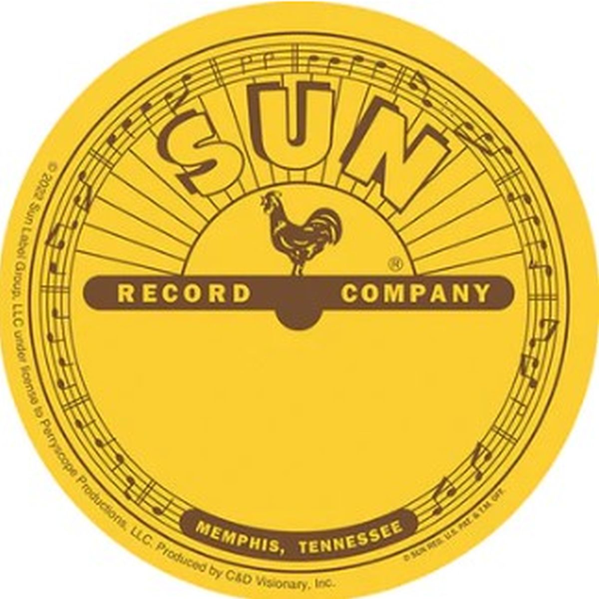 Sun Records Traditional Sticker