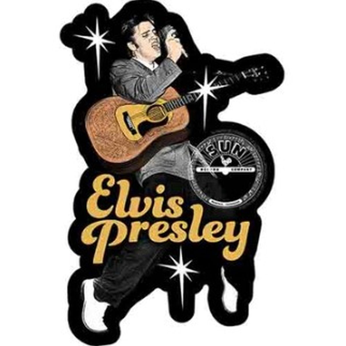 Elvis Presley Sun Records Sticker