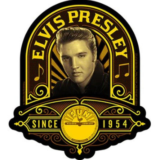 Elvis Presley Sun Records 1954 Sticker