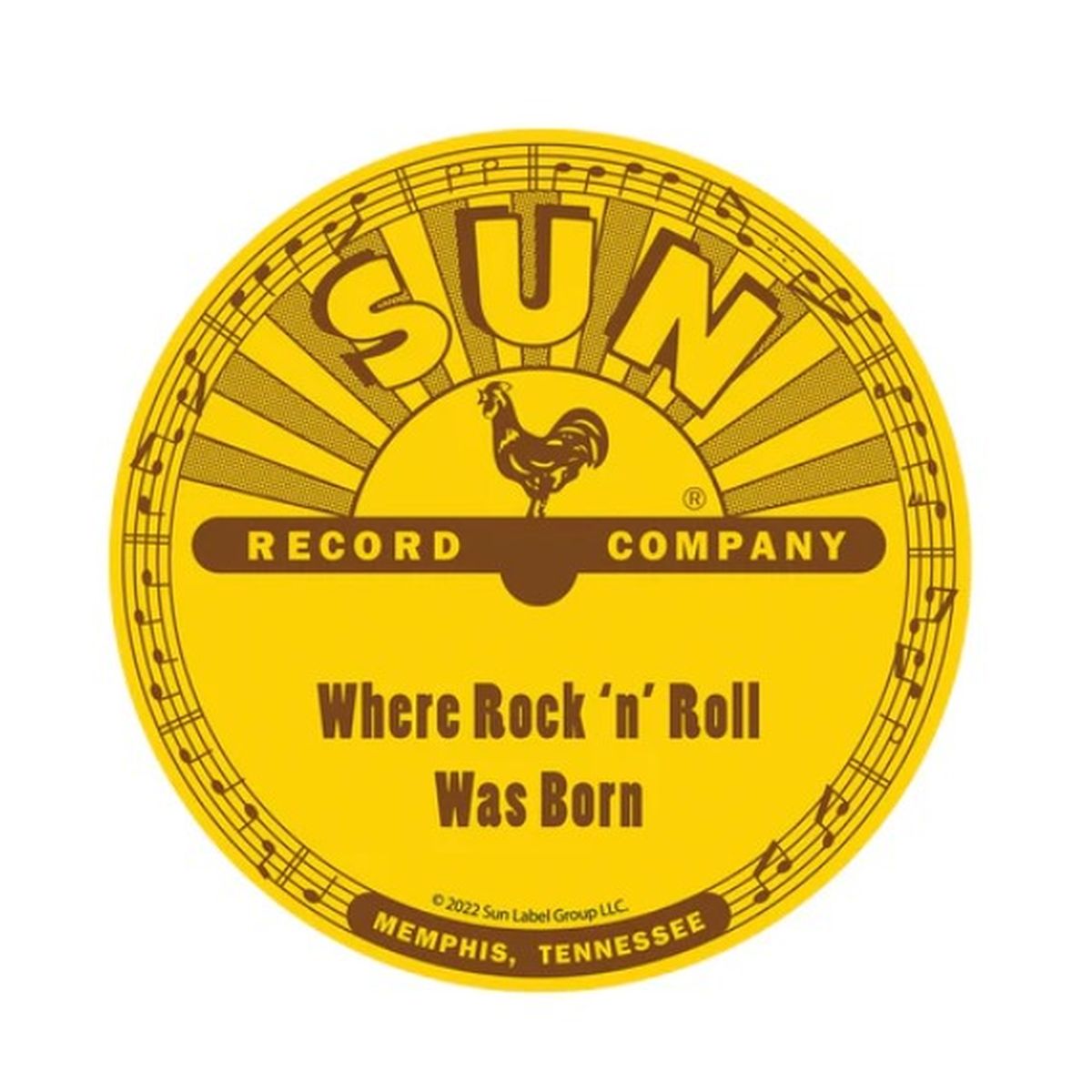 Sun Records Magnet Tin Where R 'n' R Was Born