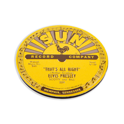 Sun Records Elvis Presley That’s All Right Tin Magnet