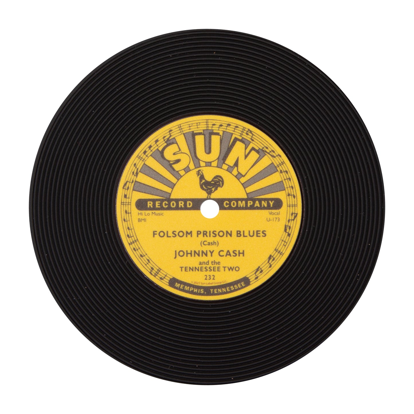 Sun Records Johnny Cash Coaster