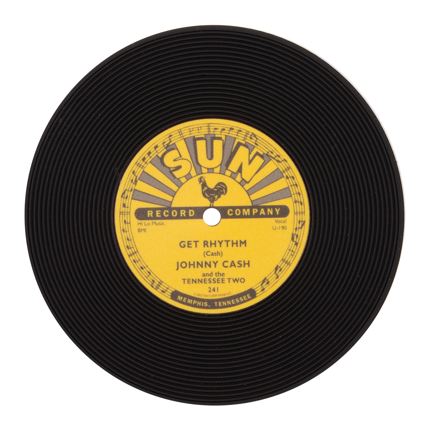 Sun Records Johnny Cash Coaster