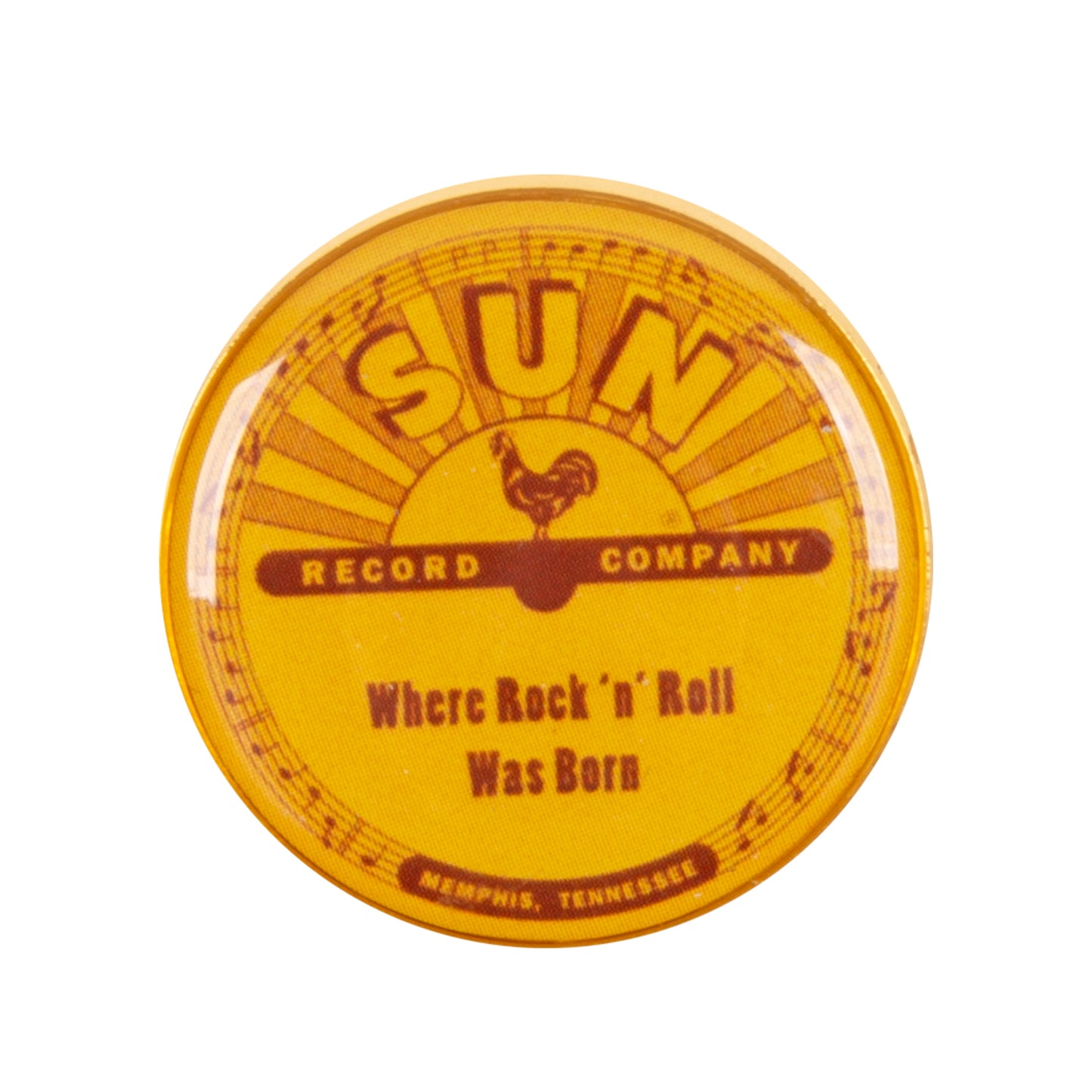 Sun Records "Where Rock N Roll Was Born" Pin