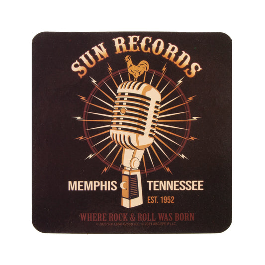 Sun Records Studio Mic Coaster