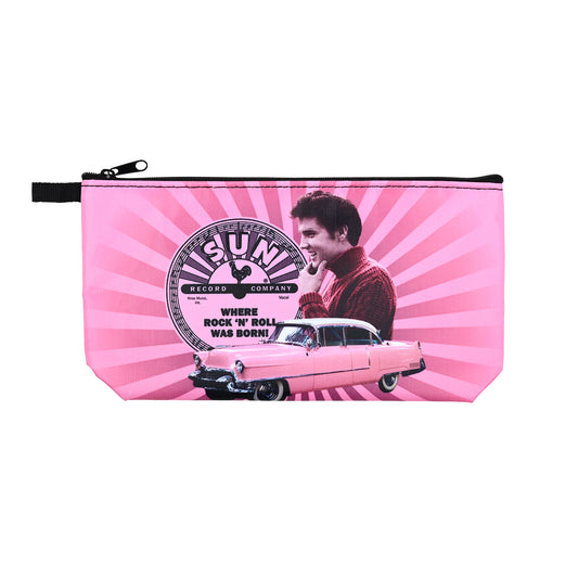 Elvis "Where Rock 'N' Roll Was Born" Makeup Bag