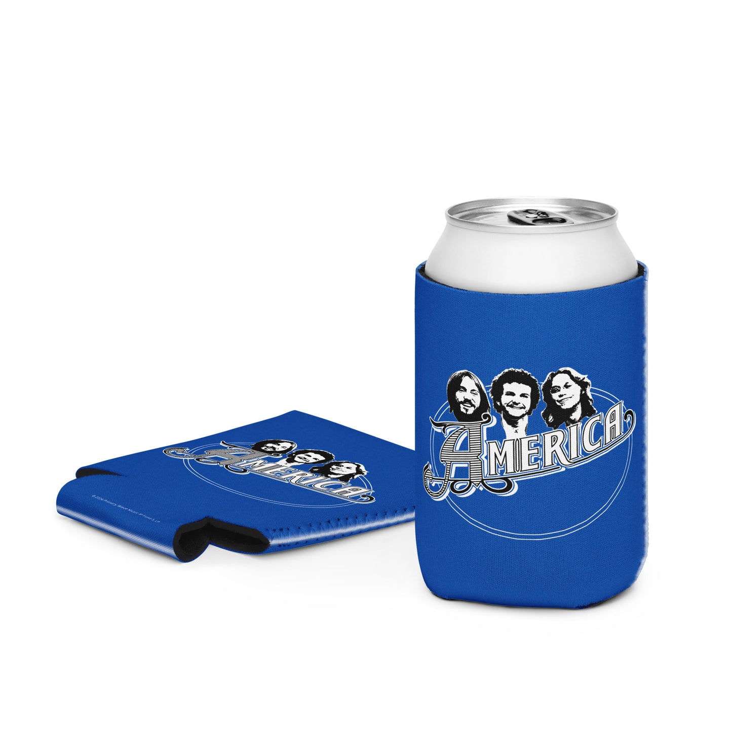 America Est. 1970 Coozie - Blue