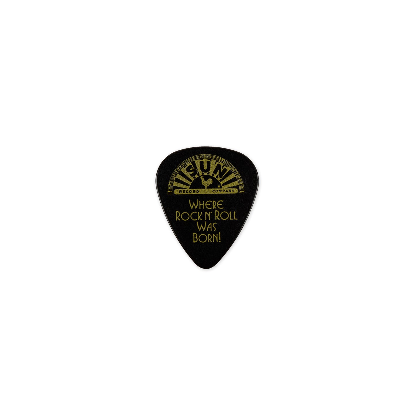 Sun Records Black Guitar Pick