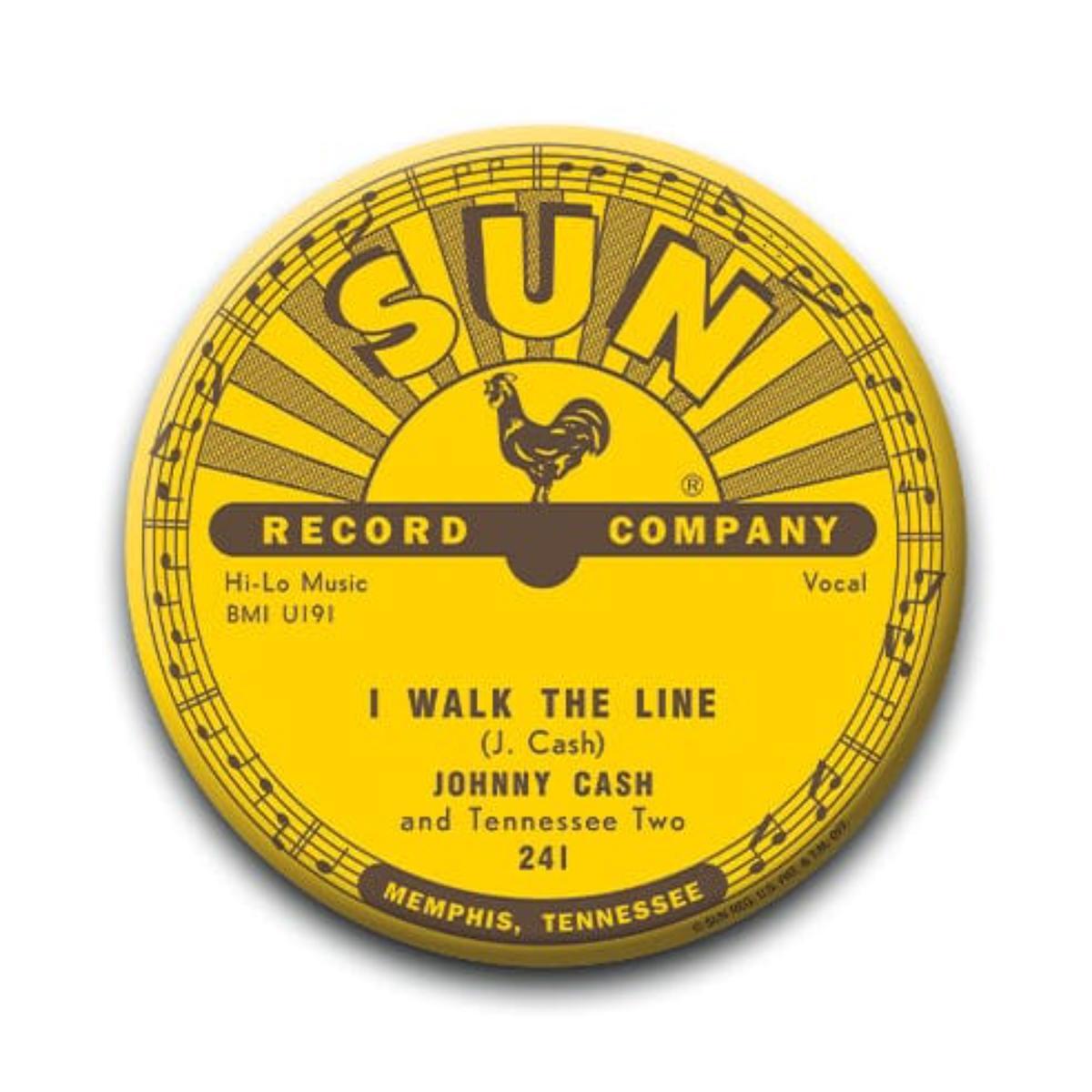 Johnny Cash I Walk The Line Pin